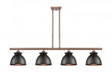 Innovations Lighting 516-4I-AC-M14-BK - Adirondack - 4 Light - 48 inch - Antique Copper - Stem hung - Island Light