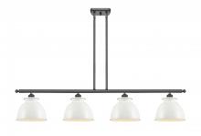 Innovations Lighting 516-4I-OB-M14-W - Adirondack - 4 Light - 48 inch - Oil Rubbed Bronze - Stem hung - Island Light
