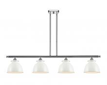 Innovations Lighting 516-4I-PC-M14-W - Adirondack - 4 Light - 48 inch - Polished Chrome - Stem hung - Island Light