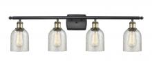 Innovations Lighting 516-4W-BAB-G259 - Caledonia - 4 Light - 35 inch - Black Antique Brass - Bath Vanity Light