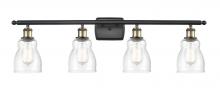 Innovations Lighting 516-4W-BAB-G394 - Ellery - 4 Light - 35 inch - Black Antique Brass - Bath Vanity Light