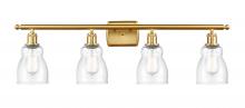 Innovations Lighting 516-4W-SG-G394 - Ellery - 4 Light - 35 inch - Satin Gold - Bath Vanity Light