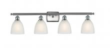 Innovations Lighting 516-4W-SN-G381 - Castile - 4 Light - 36 inch - Brushed Satin Nickel - Bath Vanity Light
