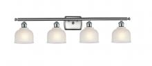 Innovations Lighting 516-4W-SN-G411 - Dayton - 4 Light - 36 inch - Brushed Satin Nickel - Bath Vanity Light