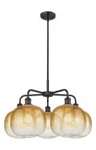 Innovations Lighting 516-5CR-OB-G481-10AM - Brookhaven Sphere - 5 Light - 29 inch - Oil Rubbed Bronze - Stem hung - Chandelier
