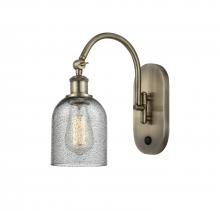 Innovations Lighting 518-1W-AB-G257 - Caledonia - 1 Light - 5 inch - Antique Brass - Sconce