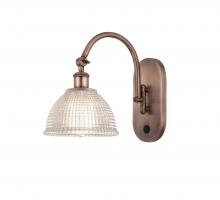 Innovations Lighting 518-1W-AC-G422 - Arietta - 1 Light - 8 inch - Antique Copper - Sconce