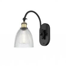 Innovations Lighting 518-1W-BAB-G382 - Castile - 1 Light - 6 inch - Black Antique Brass - Sconce