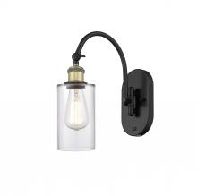 Innovations Lighting 518-1W-BAB-G802 - Clymer - 1 Light - 4 inch - Black Antique Brass - Sconce
