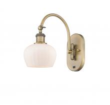 Innovations Lighting 518-1W-BB-G91 - Fenton - 1 Light - 7 inch - Brushed Brass - Adjustable Swing Arm