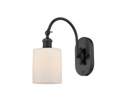 Innovations Lighting 518-1W-BK-G111 - Cobbleskill - 1 Light - 5 inch - Matte Black - Sconce