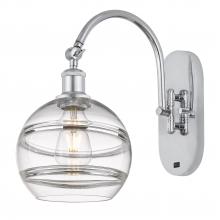 Innovations Lighting 518-1W-PC-G556-8CL - Rochester - 1 Light - 8 inch - Polished Chrome - Adjustable Swing Arm