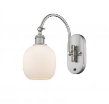 Innovations Lighting 518-1W-SN-G101 - Belfast - 1 Light - 6 inch - Brushed Satin Nickel - Sconce