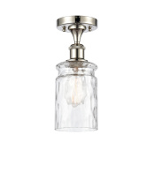 Innovations Lighting 616-1F-PN-G352 - Candor - 1 Light - 5 inch - Polished Nickel - Semi-Flush Mount