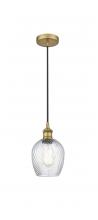 Innovations Lighting 616-1P-BB-G292 - Salina - 1 Light - 6 inch - Brushed Brass - Cord hung - Mini Pendant