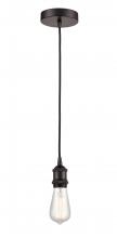 Innovations Lighting 616-1P-OB - Edison - 1 Light - 2 inch - Oil Rubbed Bronze - Cord hung - Mini Pendant