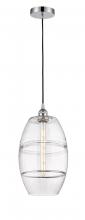 Innovations Lighting 616-1P-PC-G557-10CL - Vaz - 1 Light - 10 inch - Polished Chrome - Cord hung - Mini Pendant