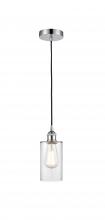 Innovations Lighting 616-1P-PC-G802 - Clymer - 1 Light - 4 inch - Polished Chrome - Cord hung - Mini Pendant