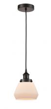 Innovations Lighting 616-1PH-OB-G171 - Fulton - 1 Light - 7 inch - Oil Rubbed Bronze - Cord hung - Mini Pendant