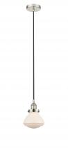 Innovations Lighting 616-1PH-PN-G321 - Olean - 1 Light - 7 inch - Polished Nickel - Cord hung - Mini Pendant