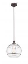 Innovations Lighting 616-1S-OB-G556-12CL - Rochester - 1 Light - 12 inch - Oil Rubbed Bronze - Stem hung - Mini Pendant