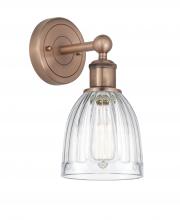 Innovations Lighting 616-1W-AC-G442 - Brookfield - 1 Light - 6 inch - Antique Copper - Sconce