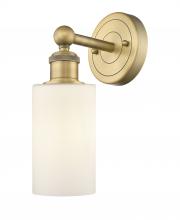 Innovations Lighting 616-1W-BB-G801 - Clymer - 1 Light - 4 inch - Brushed Brass - Sconce