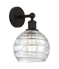 Innovations Lighting 616-1W-OB-G1213-8CL - Athens Deco Swirl - 1 Light - 8 inch - Oil Rubbed Bronze - Sconce