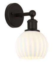 Innovations Lighting 616-1W-OB-G1217-6WV - White Venetian - 1 Light - 6 inch - Oil Rubbed Bronze - Sconce