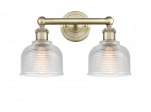 Innovations Lighting 616-2W-AB-G412 - Dayton - 2 Light - 15 inch - Antique Brass - Bath Vanity Light