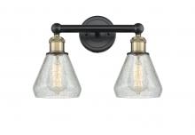 Innovations Lighting 616-2W-BAB-G275 - Conesus - 2 Light - 15 inch - Black Antique Brass - Bath Vanity Light
