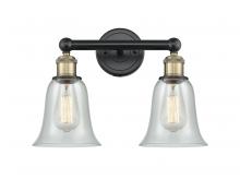 Innovations Lighting 616-2W-BAB-G2812 - Hanover - 2 Light - 15 inch - Black Antique Brass - Bath Vanity Light