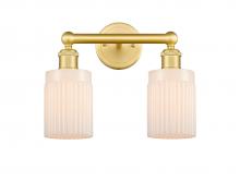 Innovations Lighting 616-2W-SG-G341 - Hadley - 2 Light - 14 inch - Satin Gold - Bath Vanity Light