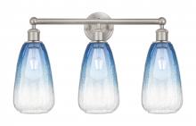 Innovations Lighting 616-3W-SN-G480-6SB - Brookhaven Almond - 3 Light - 24 inch - Brushed Satin Nickel - Bath Vanity Light