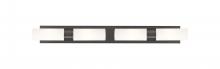 Innovations Lighting 617S-4W-OB-G617-8WH - Boreas - 4 Light - 39 inch - Oil Rubbed Bronze - Bath Vanity Light