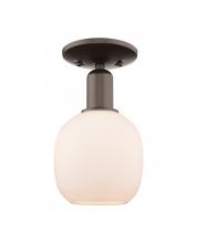 Innovations Lighting 716-1C-OB-G101 - Belfast - 1 Light - 6 inch - Oil Rubbed Bronze - Semi-Flush Mount