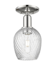 Innovations Lighting 716-1C-PN-G292 - Salina - 1 Light - 6 inch - Polished Nickel - Semi-Flush Mount