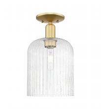 Innovations Lighting 716-1C-SG-G559-8SDY - Bridal Veil - 1 Light - 8 inch - Satin Gold - Semi-Flush Mount