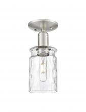 Innovations Lighting 716-1C-SN-G352 - Candor - 1 Light - 5 inch - Brushed Satin Nickel - Semi-Flush Mount