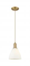 Innovations Lighting 716-1P-BB-GBD-751 - Bristol - 1 Light - 8 inch - Brushed Brass - Cord hung - Mini Pendant