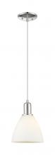 Innovations Lighting 716-1P-PN-GBD-751 - Bristol - 1 Light - 8 inch - Polished Nickel - Cord hung - Mini Pendant