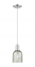 Innovations Lighting 716-1P-SN-G259 - Caledonia - 1 Light - 5 inch - Brushed Satin Nickel - Cord hung - Mini Pendant