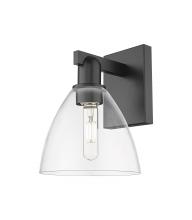 Innovations Lighting 716-1W-BK-GBD-752 - Bristol - 1 Light - 8 inch - Matte Black - Sconce