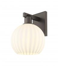 Innovations Lighting 716-1W-OB-G1217-8WV - White Venetian - 1 Light - 8 inch - Oil Rubbed Bronze - Sconce