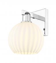 Innovations Lighting 716-1W-PC-G1217-8WV - White Venetian - 1 Light - 8 inch - Polished Chrome - Sconce