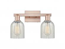 Innovations Lighting 716-2W-AC-G2511 - Caledonia - 2 Light - 16 inch - Antique Copper - Bath Vanity Light