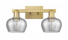 Innovations Lighting 716-2W-BB-G93 - Fenton - 2 Light - 18 inch - Brushed Brass - Bath Vanity Light