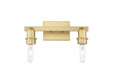 Innovations Lighting 716-2W-SG - Arcadia - 2 Light - 14 inch - Satin Gold - Bath Vanity Light