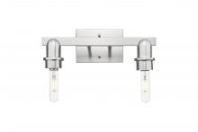 Innovations Lighting 716-2W-SN - Arcadia - 2 Light - 14 inch - Brushed Satin Nickel - Bath Vanity Light