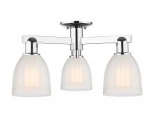 Innovations Lighting 716-3F-PC-G441 - Brookfield - 3 Light - 23 inch - Polished Chrome - Semi-Flush Mount